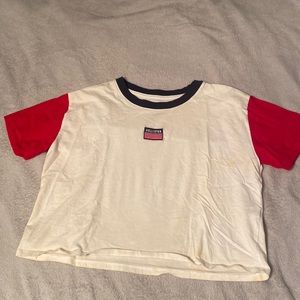 Red, White, & Blue Hollister Tee Shirt